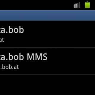 Android-Zugangspunkte für bob